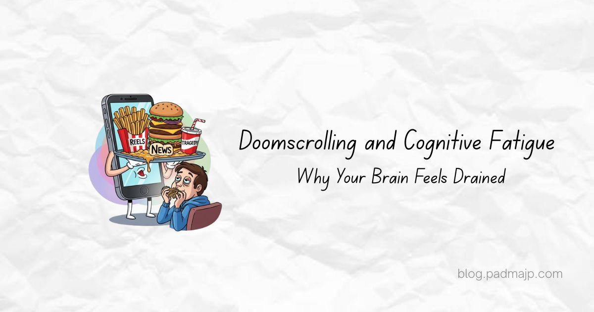 Doomscrolling and Cognitive Fatigue- Why Your Brain Feels Drained
